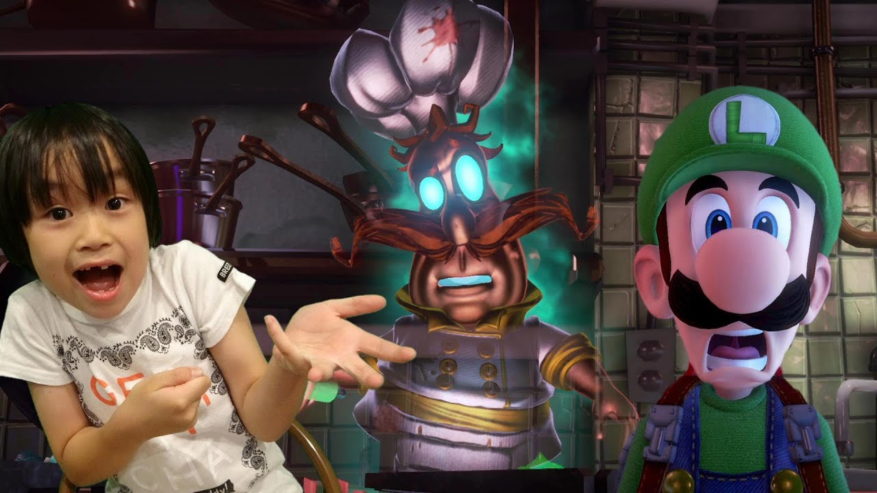 レオくんとあーやんがルイージマンション３のゲーム実況！Part６！ レオスマイル