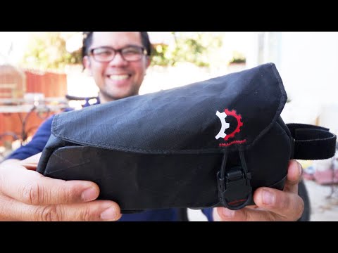 WHY This Top Tube Bag is so GOOD!  Long Term Review of Revelate Mag Tank