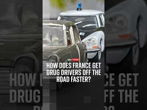 How does France get drug drivers off the <strong>road</strong> faster?