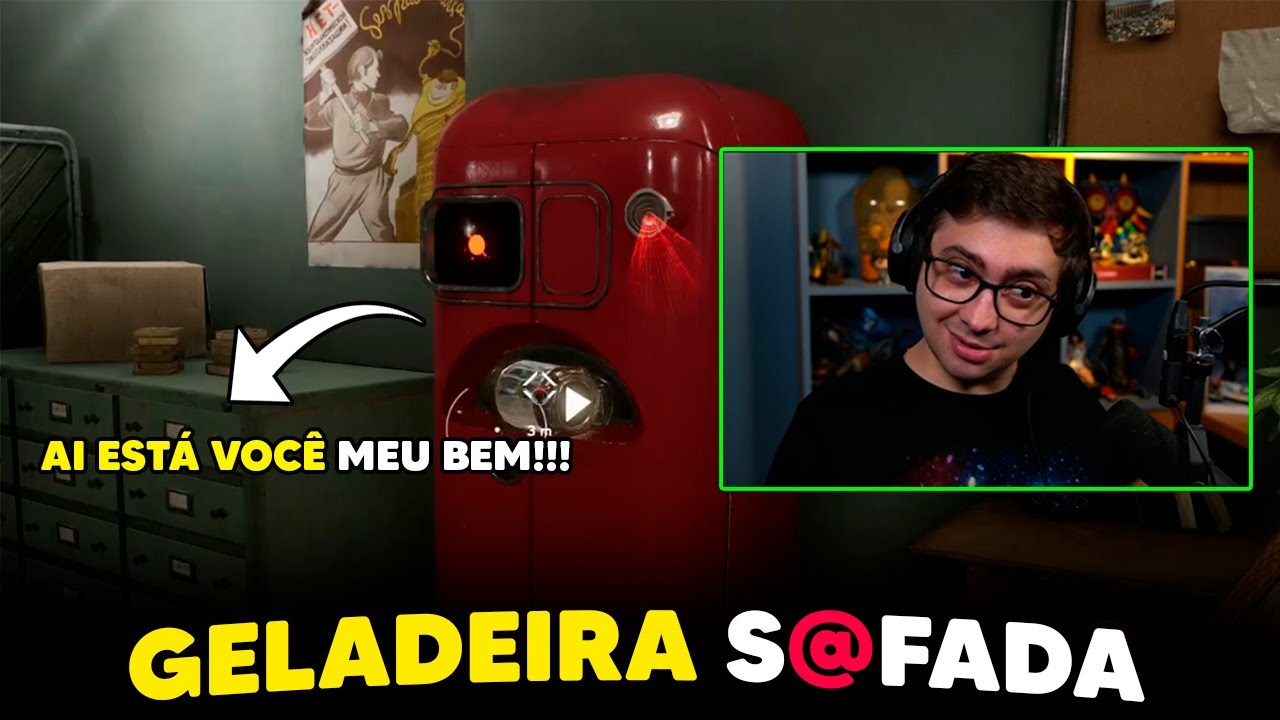 Alanzoka e sua geladeira s*fada em ATOMIC HEART