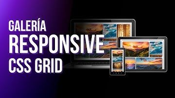 Galería RESPONSIVE con CSS GRID.