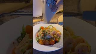 Quick Easy Healthy Shrimp Zucchini Noodles Recipe Dinner Idea #healthyfood #healthycooking #homecook