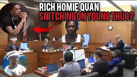 Young Thug Trial Witness Undercover Detective EXPOSED AS LAZY! RICH HOMIE QUAN WILL SNITCH ON YSL?