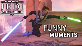 Star Wars Jedi Fallen Order - Funny Moments #4
