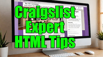 Boost Your Craigslist Ads with Pro HTML Tips!