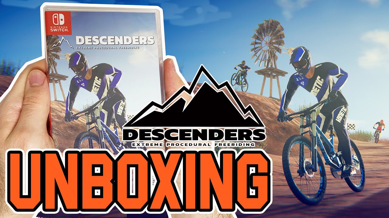 Descenders Switch) YouTube Unboxing - (Nintendo