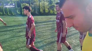 Çeyrek final maçı Erzincan Kemah turnuvasında Koçkar bozalak