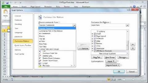 Excel การสร้าง Macro ใน 1 ชม ตอนที่ 4 Advanced Excel Macro [CIStraining.com] สำหรับ Excel 2010-2016