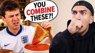Europeans REJECT Dipping Grilled Cheese in Tomato Soup... Until They Taste It