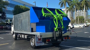 Garbage Can Cleaning Truck || Sparkling Bins