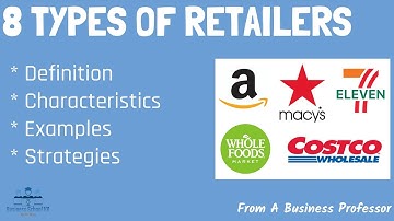 8 Most Common Types of Retailers | From A Business Professor