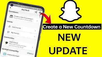 snapchat new updates 2024 | SnapChat Countdowns | Create a new countdown (NEW FEATURES)