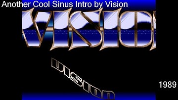 Another Cool Sinus Intro by Vision (Amiga Intro) 1989
