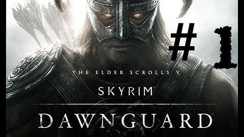 TESV: Dawnguard (PC) Walkthrough Part 1 - Gameplay | GamersCast