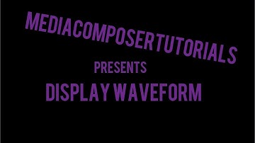 Avid Media Composer: Waveform