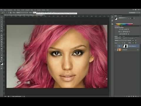 Haare färben – Photoshop-Tutorial