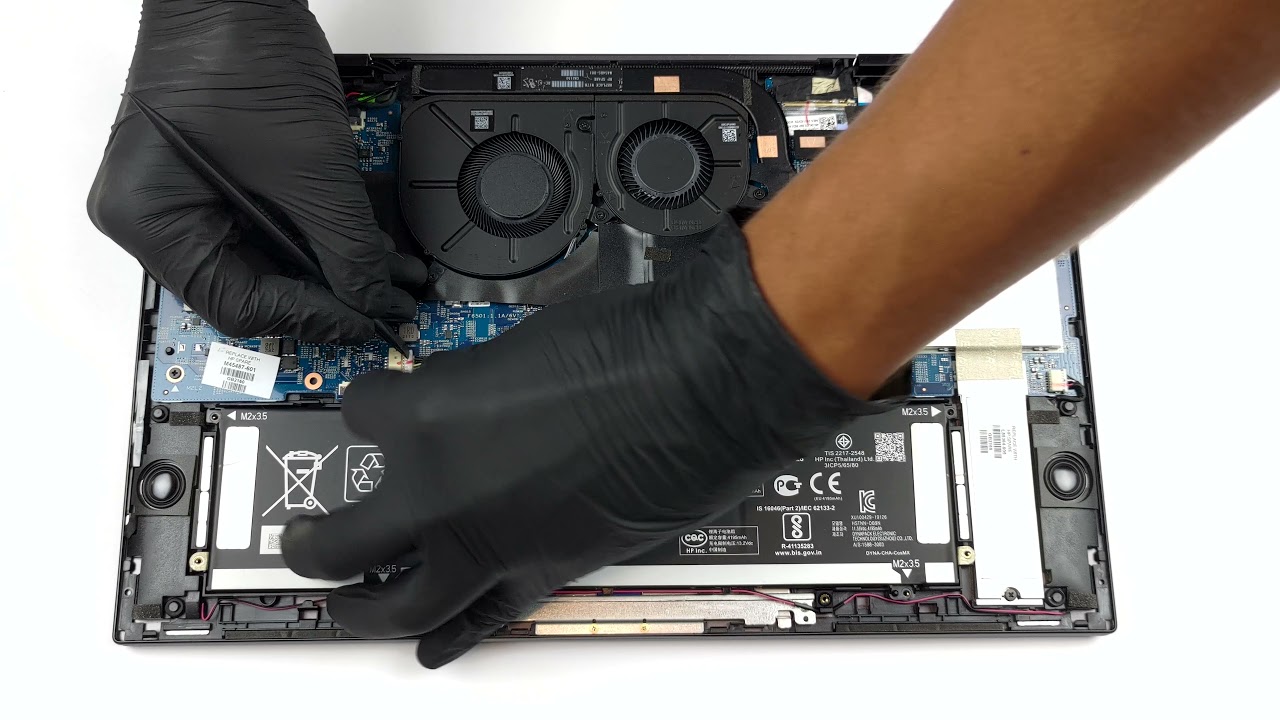 🛠️ HP Envy x360 15 (2021, 15-eu0000) - disassembly and