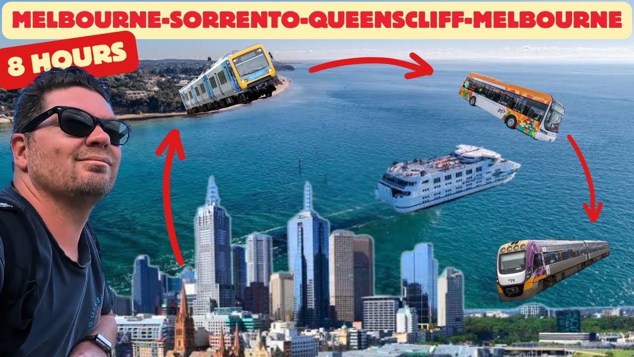 Melbourne to Melbourne! 2 Trains, a Ferry, and a terrible bus ride.