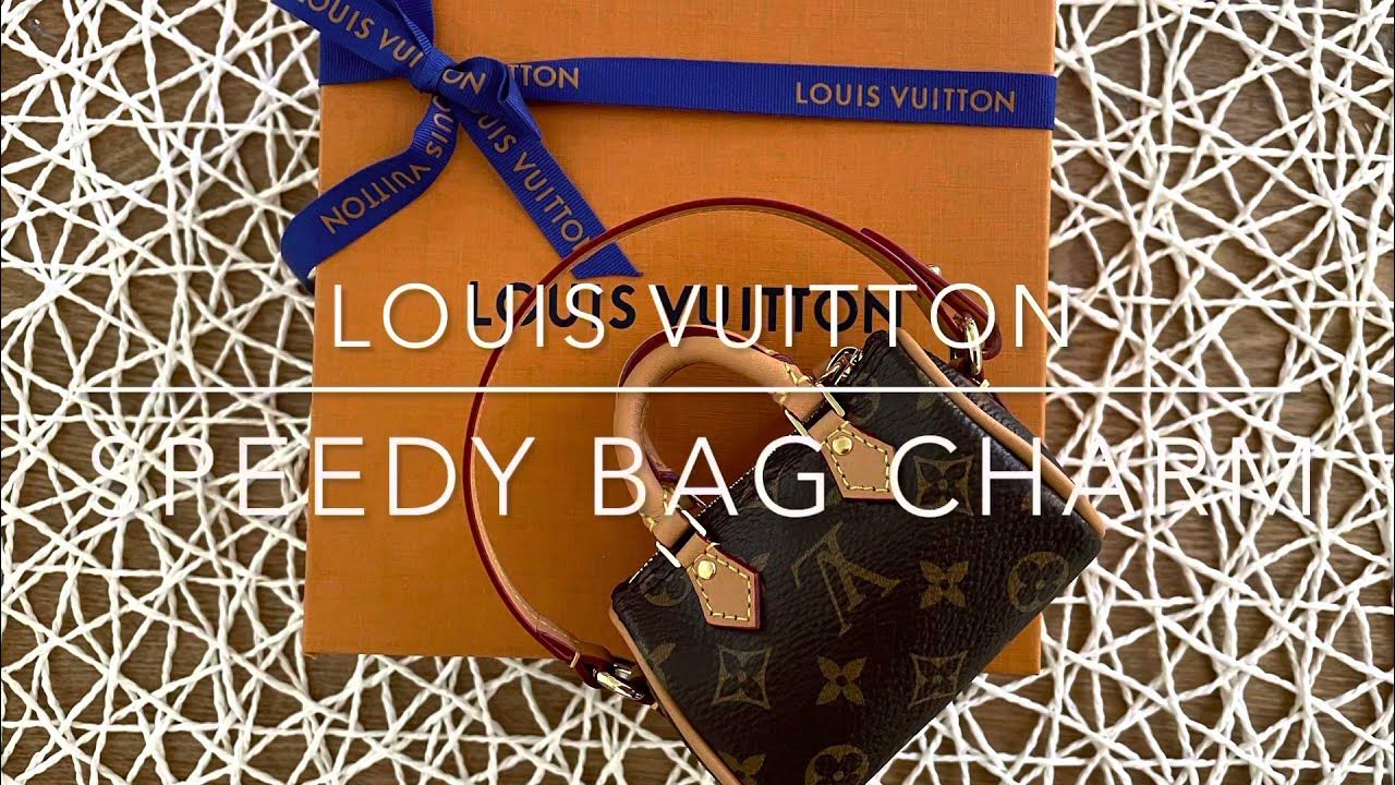 LOUIS VUITTON Micro Speedy Monogram Bag Charm – AYAINLOVE CURATED LUXURIES