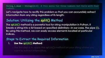 Extracting Specific Characters in Python: Mastering the split() Method