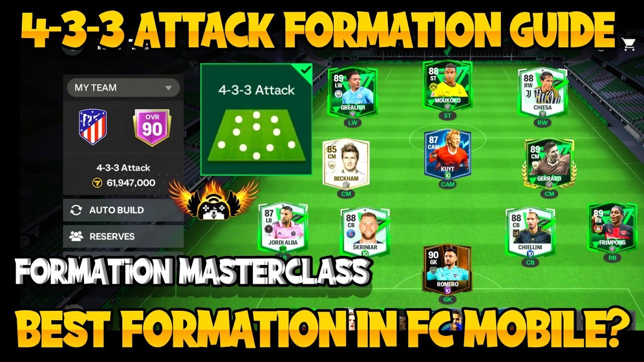 FC MOBILE BEST FORMATIONS 4 3 3 ATTACK FORMATION GUIDE TAMIL FC FC MOBILE BEST FORMATIONS 4 3 3 ATTACK FORMATION GUIDE TAMIL FC