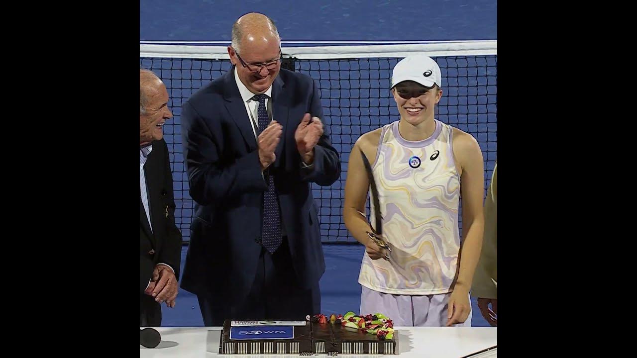 Women's Tennis Association celebrates 50th anniversary at Dubai  championship