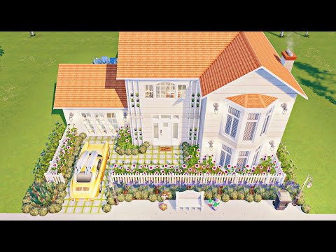 Garage Family House | Speed Build | Victoria Sims