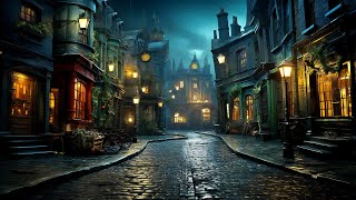 VICTORIAN AMBIENCE | Dark Streets  A Musical Journey Through the Rainy Nights of Victorian London