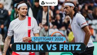 Alexander Bublik vs Taylor Fritz Semi-Final Highlights! | Stuttgart 2026