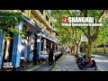 Walking in the former shanghai french concession in autumn fuxing road  4kr  