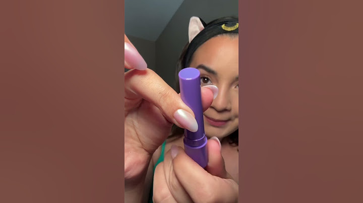 Purple  Mac Lipstick Balm