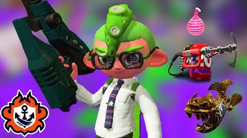 Custom Jet Squelcher Rainmaker Compilation | Splatoon 2