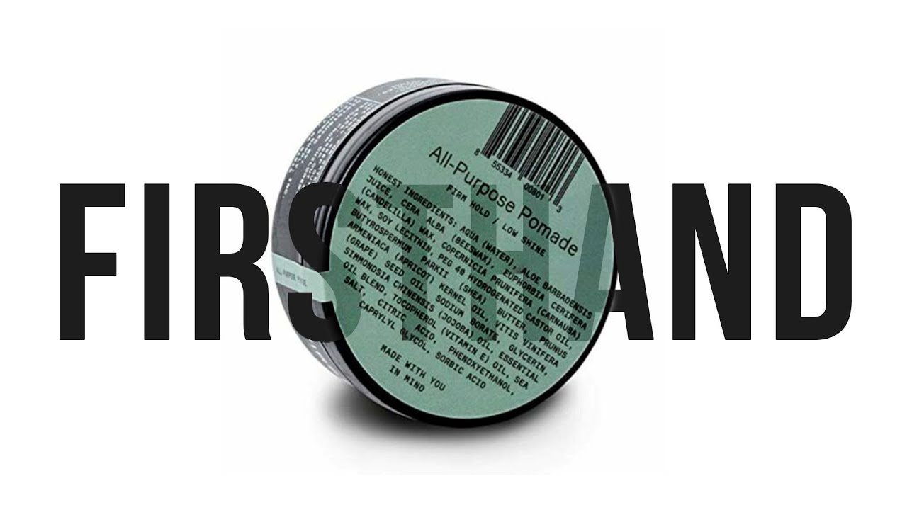 FIRSTHAND SUPPLY - All Purpose Pomade - REVIEW