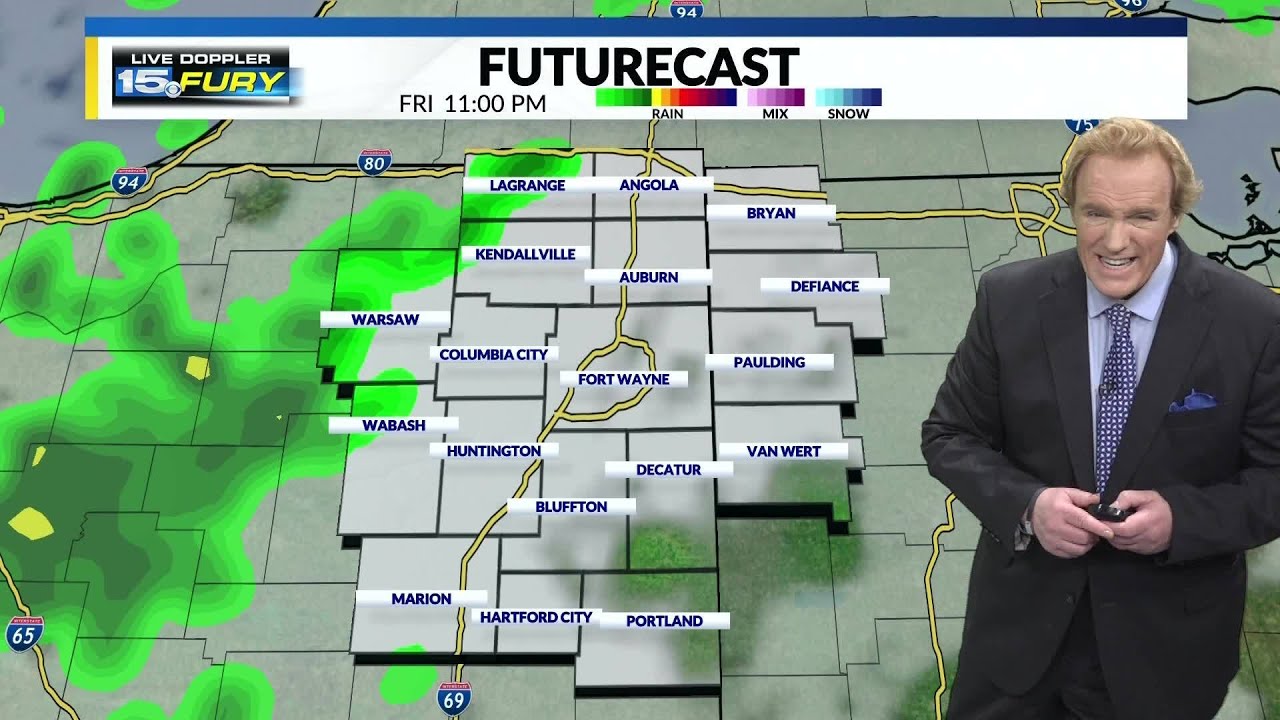 More clouds than sun and warmer temps this afternoon - YouTube