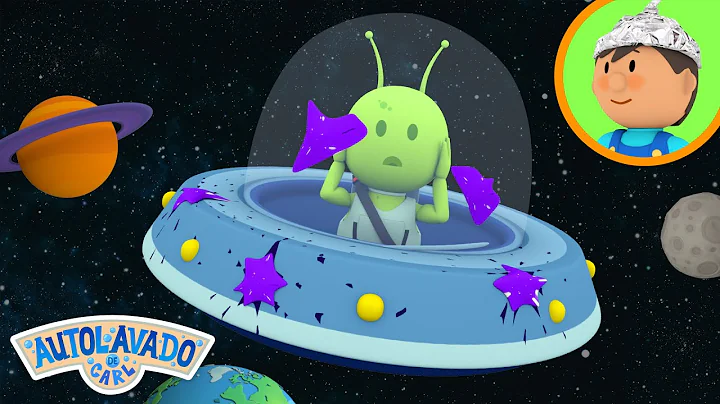 La Nave Espacial de Sparky | El Autolavado de Carl | Caricatura Para Niños