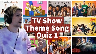 xQc Reacts To Best TV Show Theme Song Quiz (HQ) | Part 1 - EASY screenshot 5