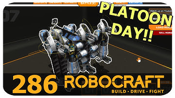 Robocraft Epic Platoon Day Tier 10 Plasma Hover