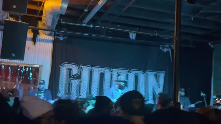 Gideon - Cursed/Bad Blood - Live at Vibes Underground in San Antonio TX, 03/14/2023