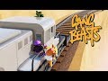 NO TIRES A UN TORO DE UN TREN!! NUEVO MAPA Y TRAJES! Gang Beasts.