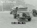 Уборка снега в Казани 1986 (Snow cleaning in Kazan 1986)