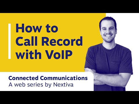 How Does Call Recording Work in a VoIP System?