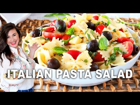 EASY 6-INGREDIENT Bowtie Pasta Salad | SO Delicious!