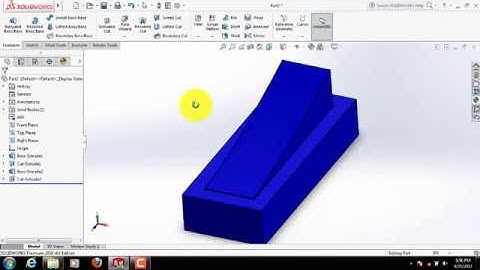 Solidworks tutorial - how to make electric switch