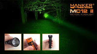 MANKER MC12 II - Tactical/Hunting flashlight - Type-C rechargeable battery with power bank feature screenshot 3