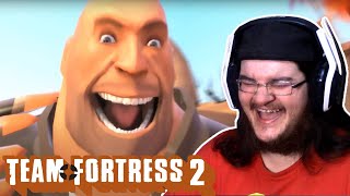 Overwatch Fan Reacts to Team Fortress 2 (Meet The Team)