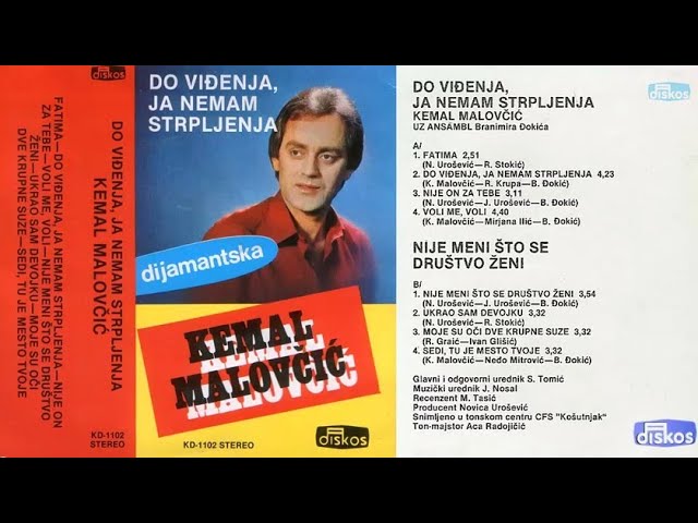 Kemal (KM) Malovcic - Nije on za tebe - (Audio 1983)