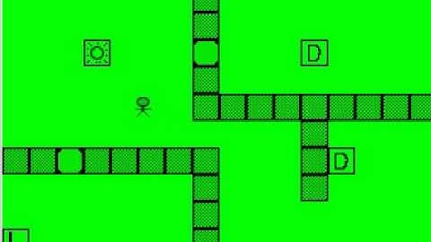 AI maze game (open doors)