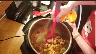INSTANT POT 15 BEAN SOUP with MamaBears Instapot Cooking and Adventures