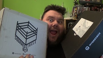 My Geek Box & Squared Circle Box December 2019 Unboxing Subscription Box Review