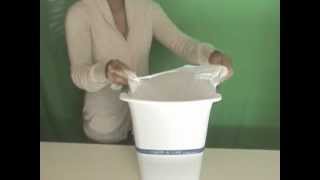 LOOP-A-CAN Trash Can Elastic Band with Uniquely Designed Hooks